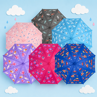 Magic Color Changing Kids' Umbrella | Fun Prints for Boys & Girls