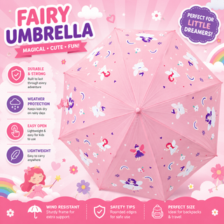 Magic Color Changing Kids' Umbrella | Fun Prints for Boys & Girls
