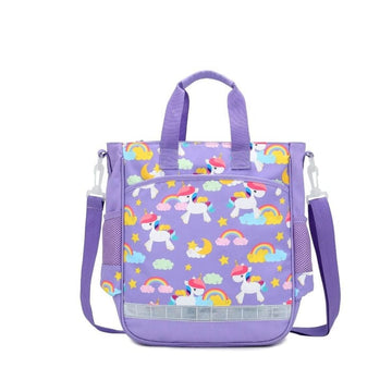 Premium Quality Unicorn Theme Multipurpose Large Capacity Shoulder Bag