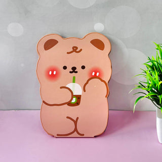 Cute Animal Design Cutout Mirror for Home Decor (Random) 1pc