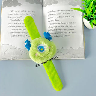 Cute Design Soft Plush Slap Band for Kids (1pc)