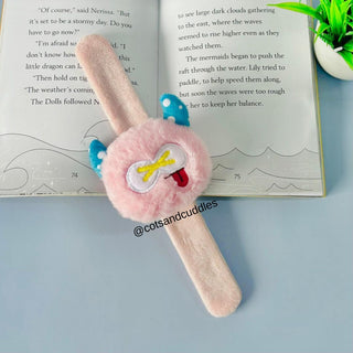 Cute Design Soft Plush Slap Band for Kids (1pc)