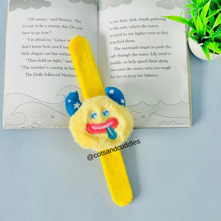 Cute Design Soft Plush Slap Band for Kids (1pc)