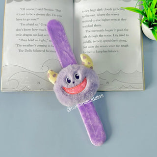 Cute Design Soft Plush Slap Band for Kids (1pc)
