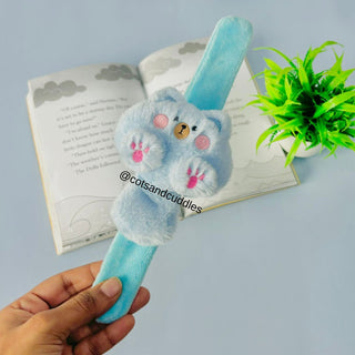 Cute Design Soft Plush Slap Band for Kids (1pc)