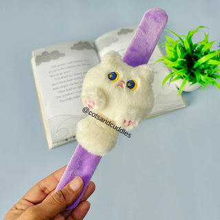 Cute Design Soft Plush Slap Band for Kids (1pc)