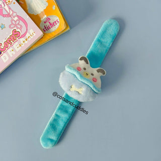 Cute Design Soft Plush Slap Band for Kids (1pc)