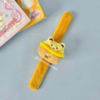 Cute Design Soft Plush Slap Band for Kids (1pc)