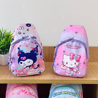 The Mini Cartoon Print Crossbody Bag for Kids hello kitty