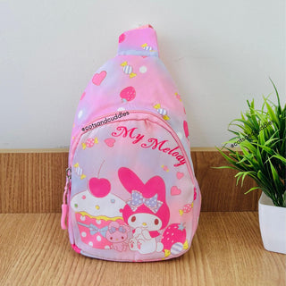 The Mini Cartoon Print Crossbody Bag for Kids hello kitty