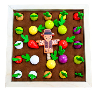 Cots and Cuddles Wooden Harvest Memory Game