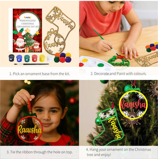 DIY Christmas Ornaments (Personalized) (PREPAID)