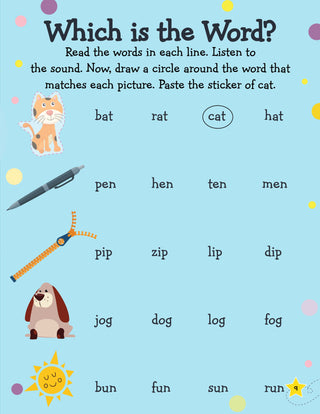 Learn Everyday Phonics and Reading- Age 4+
