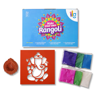 Diwali DIY Rangoli Kit - Ganesh Ji each 299 (Pack of 5)