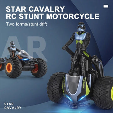 Ultimate Stunt Racing Car: Dual Modes, 360-Degree Rotation, Light, Big Wheels