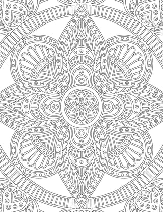 Mandala – Colouring Book for Adults