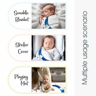 Baby Milestone Blanket - Moon Love