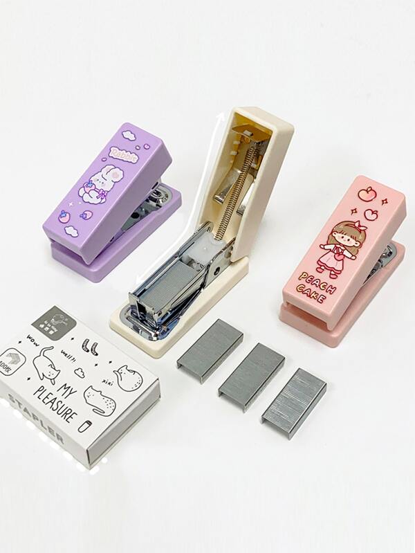 Cartoon Stapler Set