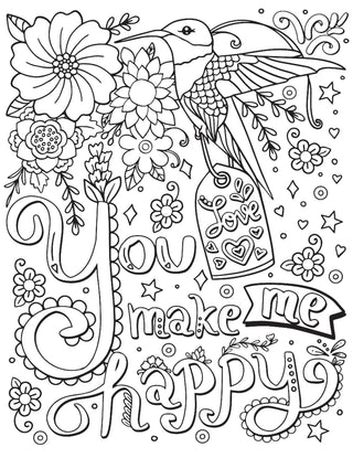 Motivation – Colouring Book for Adults