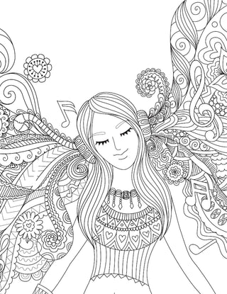 Dreamlike- Colouring Book for Adults