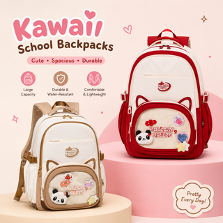 Holiday Breeze Kawaii Cat Ear Large Capacity  School Backpack