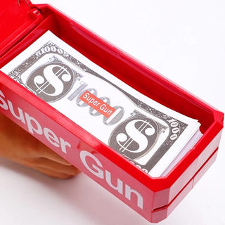 Unleash the Fun with Supreme Money Gun - The Ultimate Cash Firing Toy for Kids