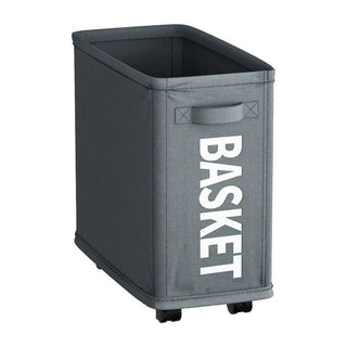 15 inches Rolling Slim Collapsible Laundry Basket with wheels