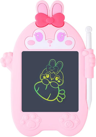Cute Animal Design LCD Portable Writing Pad Tablet with Premium Silicon Cover