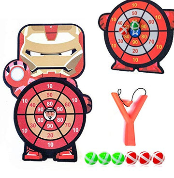 Avengers Sticky Target Dart Board Game: Superhero Fun for Kids