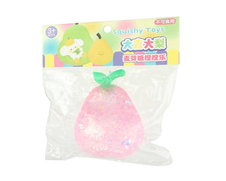 Glitter Pear Squishy Toy: Cute and Squeezable Fun for Kids (1pc)
