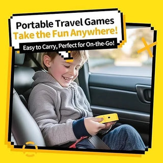 3-in-1 Electronic Tic Tac Toe & Memory Game – Portable Handheld Puzzle Console (Random Colour)