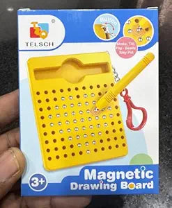 Magnetic Bead Drawing Board for Kids (Random Color)