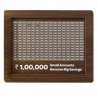 1,00,000 Savings Challenge Piggy Bank