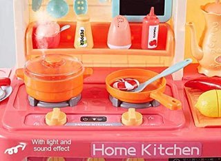 81 Pcs Double Side Kitchen Toys Set for Children Pretend Play