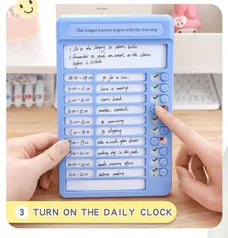 Multifunctional Chore Chart: Daily Task Planner & Creative Checklist Board for Home (1 pc)