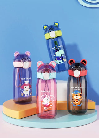 Cute Ear Water Bottle for Kids - (550ml)