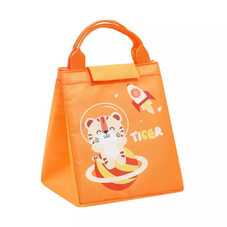 Animal Cartoon Print Thermal Insulated Lunch Bags