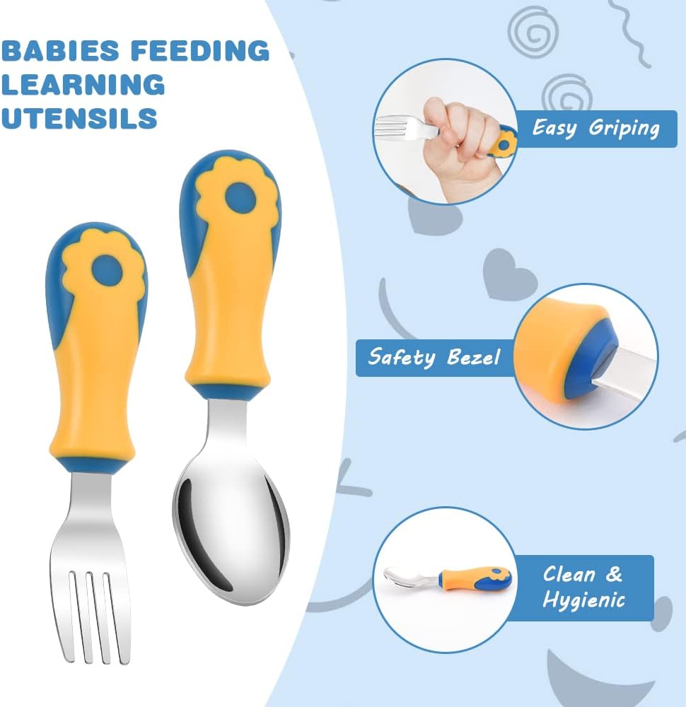 Feeding Spoon and Fork Set