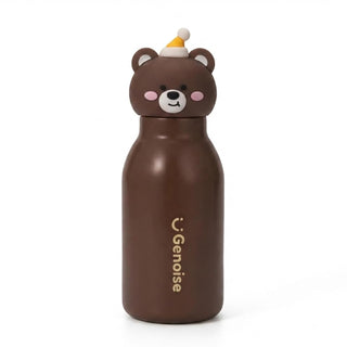 Chicu Tom Kawaii Animal Insulated Water Bottle 480ml