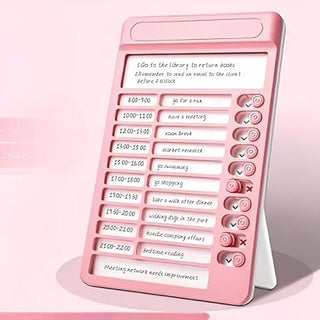 Multifunctional Chore Chart: Daily Task Planner & Creative Checklist Board for Home (1 pc)