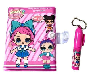 Cute Mini Pocket Diary with Pen for Kids (Random Colour)