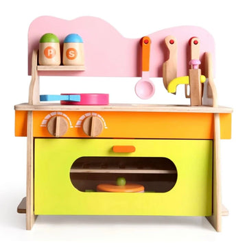 Role Play Interactive Cooking and Wooden Kitchen Toy for Endless Imaginative Fun