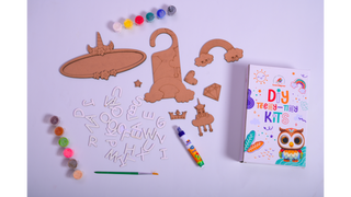 Teeny Tiny Unicorn Theme Name Plate and Door Knob (5 Set) (PREPAID ONLY)