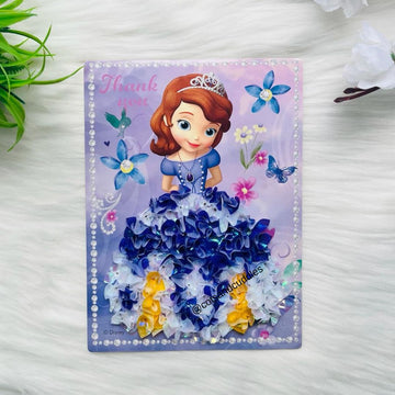 Frozen Princess Gown DIY Kit for Kids (Random Design)