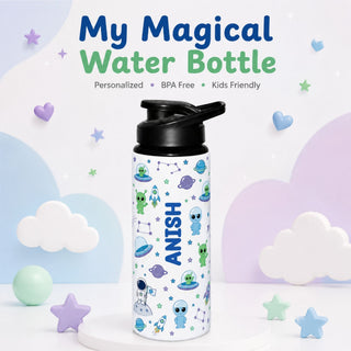 Personalized Water Bottle for Kids - Alien (PREPAID ONLY)