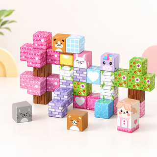40-Piece Magnetic Building Blocks Set for Kids