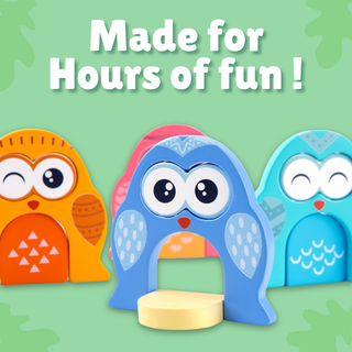 Wooden  Owl Puzzle for Kids