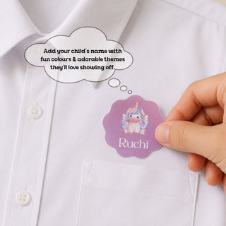 Personalized Iron On Label Sticker - Unicorn Fantasy (32pc) (PREPAID ONLY)