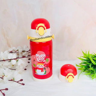 christmas water bottle 450ml