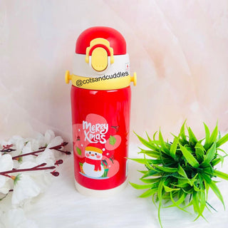 christmas water bottle 450ml
